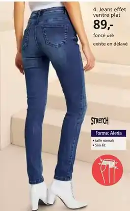 Helline Jeans effet entre plat offre