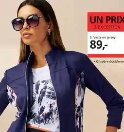 Helline Veste en jersey offre