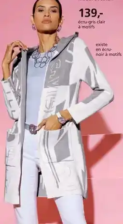 Helline E-cru-gris a molifs offre