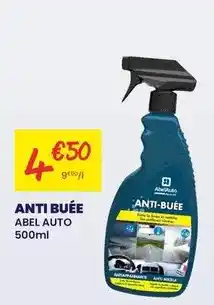 Carter-Cash Abel - anti buée offre