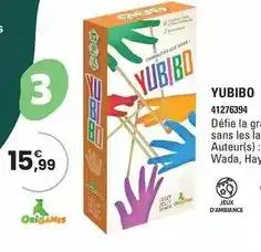 JouéClub Yubibo offre