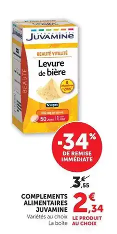 Hyper U Juvamine - complements alimentaires offre