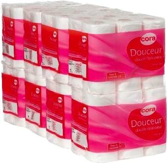 Match Cora papier toilette offre