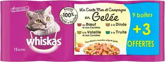 Match Whiskas la carte mer et campagne offre