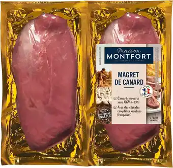 Maison monfort magret de canard cru