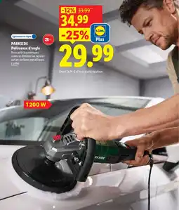Lidl PARKSIDE Polisseuse d'angle offre