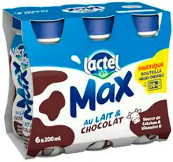 Match Lactel max boisson lactée offre