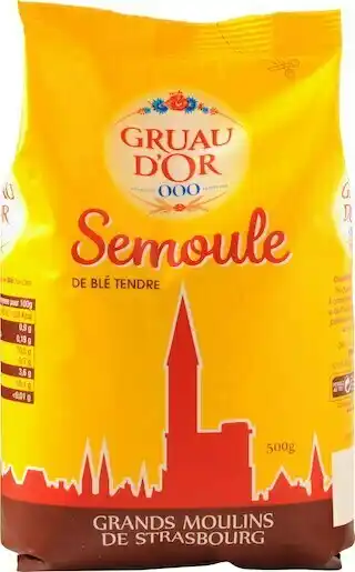 Match Gruau d'or semoule de blé tendre offre