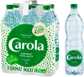 Match Carola eau de source offre