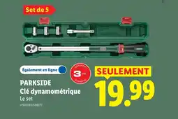 Lidl PARKSIDE Clé dynamométrique offre