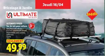 ULTIMATE SPEED Sac de toit pour voiture