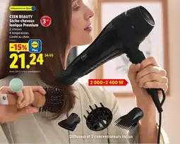 Lidl CIEN BEAUTY Sèche-cheveux ionique Premium offre