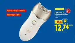 Lidl CIEN BEAUTY Épilateur électrique offre