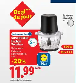 Lidl SILVERCREST Hachoir Premium offre