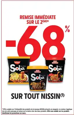 Intermarché Contact NISSIN Sur tout offre