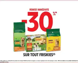 Intermarché Contact FRISKIES Sur tout offre