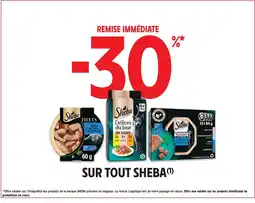 Intermarché Contact SHEBA Sur tout offre