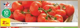 Intermarché Contact Tomate ronde en grappe offre