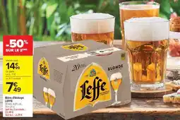 Carrefour Market Bière d’Abbaye LEFFE offre