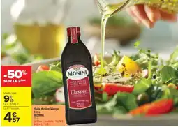 Carrefour Huile d'olive Vierge Extra MONINI offre