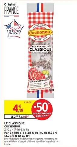 Intermarché Contact COCHONOU Le classique offre