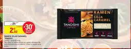 Intermarché Contact TANOSHI Ramen soja caramel offre
