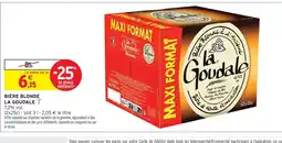 Intermarché Contact LA GOUDALE Bière blonde offre