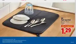 Lidl W5 Tapis égouttoir offre
