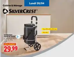 Lidl SILVERCREST Chariot de courses offre
