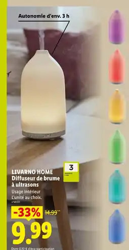 Lidl LIVARNO HOME Diffuseur de brume offre