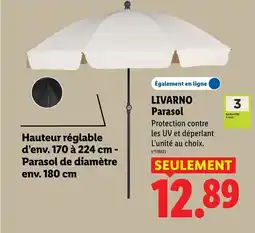 Lidl LIVARNO Parasol offre
