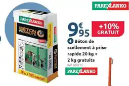 Mr Bricolage Béton de scellement à prise rapide offre