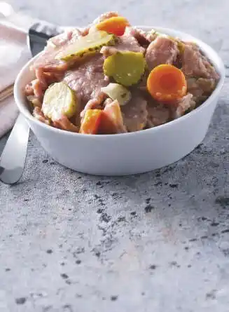 U Express SALADE MUSEAU DE PORC OU DE BŒUF SAUCE VINAIGRETTE offre