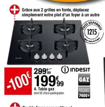 BUT Table gaz offre