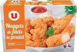 U Express NUGGETS DE FILETS DE POULET SURGELES offre