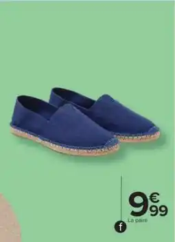 Carrefour Market Espadrilles offre