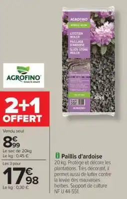 Carrefour Paillis d'Ardoise offre