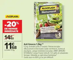 Carrefour Anti limaces 1,5kg offre