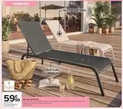 Carrefour Bain de soleil Tello offre