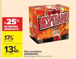 Carrefour Market Bière Aromatisée Desperados offre
