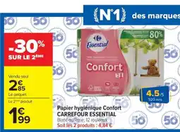 Carrefour Market Papier hygiénique Confort offre