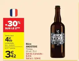 Carrefour Bière Anosteke offre