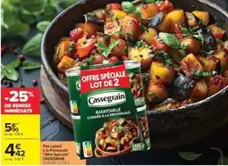 Carrefour Market Plat cuisiné à la Provençale Offre spéciale CASSEGRAIN offre