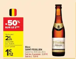 Carrefour Bière SAINT-FEUILLIEN offre