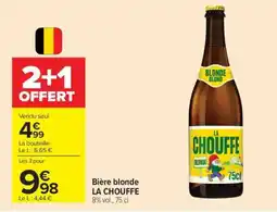 Carrefour Bière Blonde La Chouffe offre