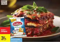 Carrefour Mozzarella Galbani offre