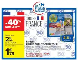 Carrefour Lardons offre