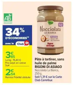 Carrefour Nocciolata La Bianca offre