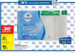 Carrefour Essuie-tout CARREFOUR ESSENTIAL offre
