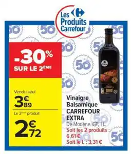 Carrefour Vinaigre Balsamique CARREFOUR EXTRA offre